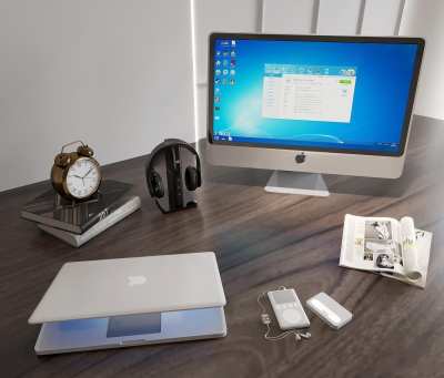 电脑显示屏3D模型下载